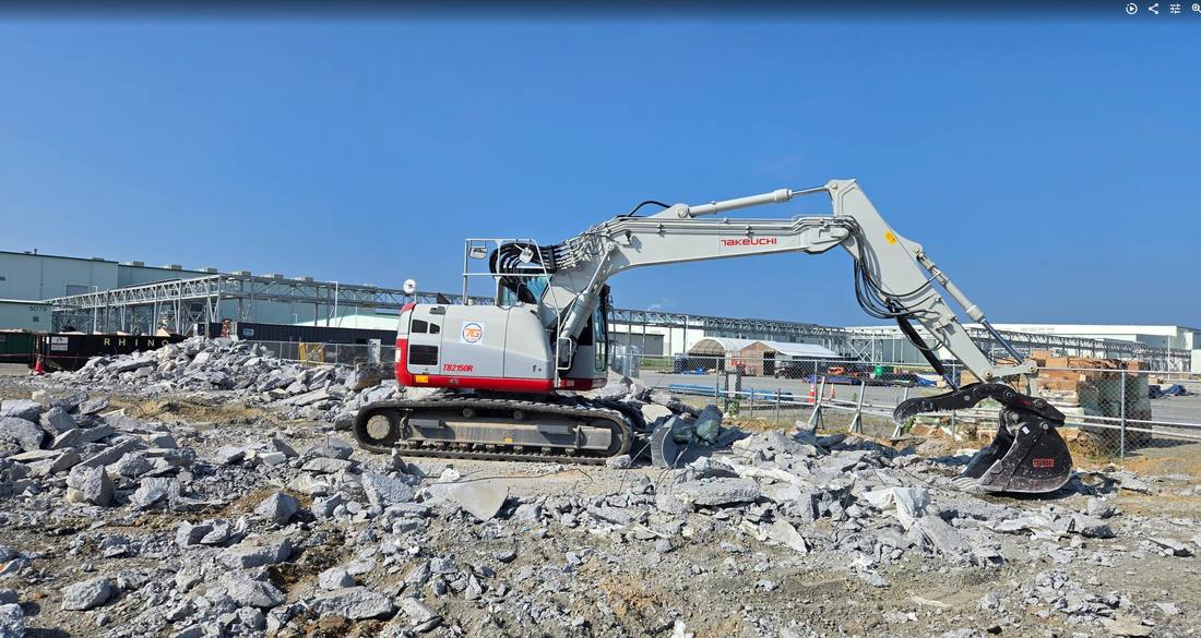Hyundai SK battery plant demolition
