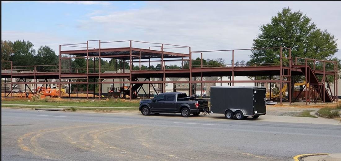 Johns Creek retail mall construction