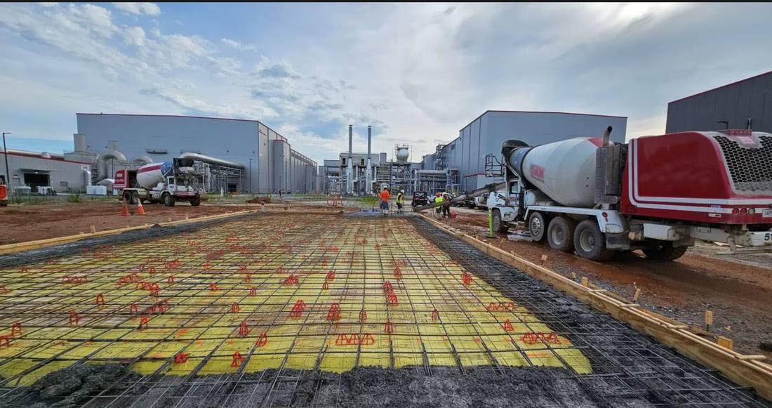 SK Battery America site work