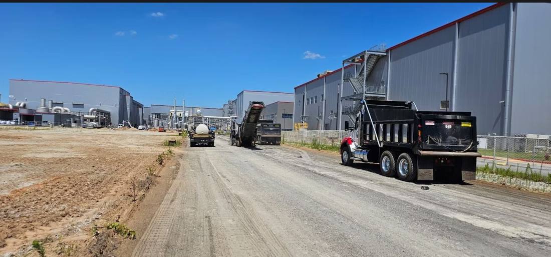SK Battery America site work